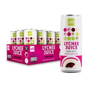 ALO - Lychee Juice with Pulp, 320ml | Pack of 12