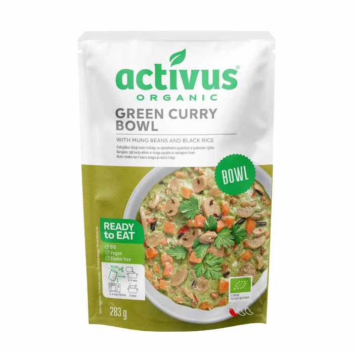 Activus - Green Curry Bowl, 283g  Pack of 9