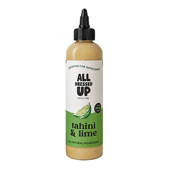 All Dressed Up Dressings - Tahini & Lime Dressing, 250ml  Pack of 6