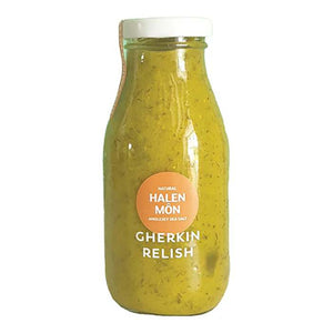 Anglesey Sea Salt - Halen Mon Gherkin Relish, 270g | Pack of 6