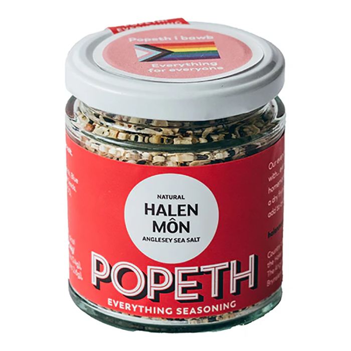 Anglesey Sea Salt - Halen Mon Popeth Seasoning, 100g - Pack of 6