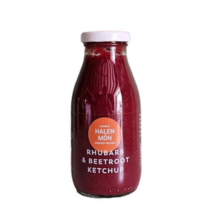 Anglesey Sea Salt - Halen Mon Rhubarb & Beetroot Ketchup, 275g | Pack of 6