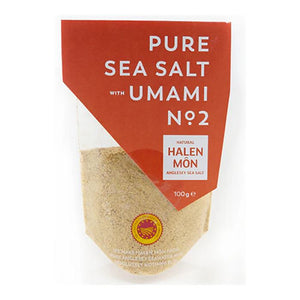 Anglesey Sea Salt - Halen Mon Umami No2, 100g - Pack of 10