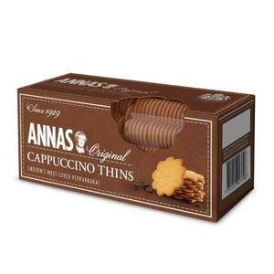 Anna's - Cappuccino Thins, 150g | Pack of 12