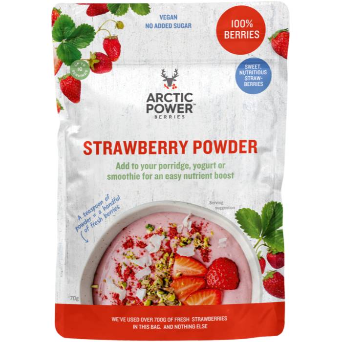 Arctic Power - Strawberry Powder, 70g