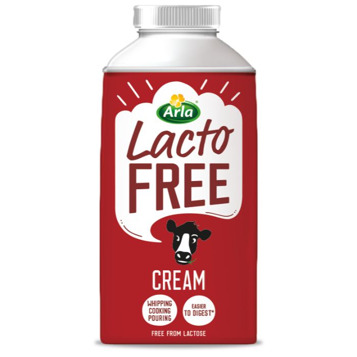 Arla - LactoFree ESL 36% Double Cream, 250ml  Pack of 6