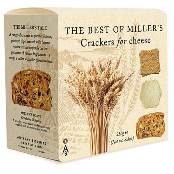 Artisan Biscuits - Best Of The Miller's Selection Box, 350g  Pack of 4