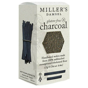 Artisan Biscuits - Miller's Damsel - Charcoal Gluten Free, 110g | Pack of 6