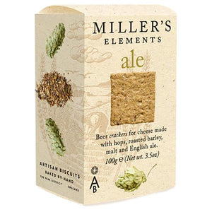 Artisan Biscuits - Miller's Elements Ale Wafers, 100g | Multiple Options