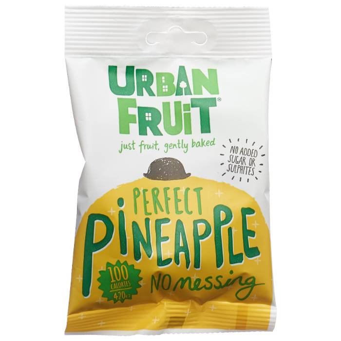 BEAR - Pineapple Urban Fruit Gently Baked, 35g - Pack of 14