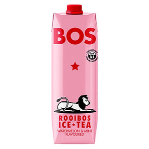 BOS - Ice Tea Watermelon Mint, 1000ml | Pack of 6