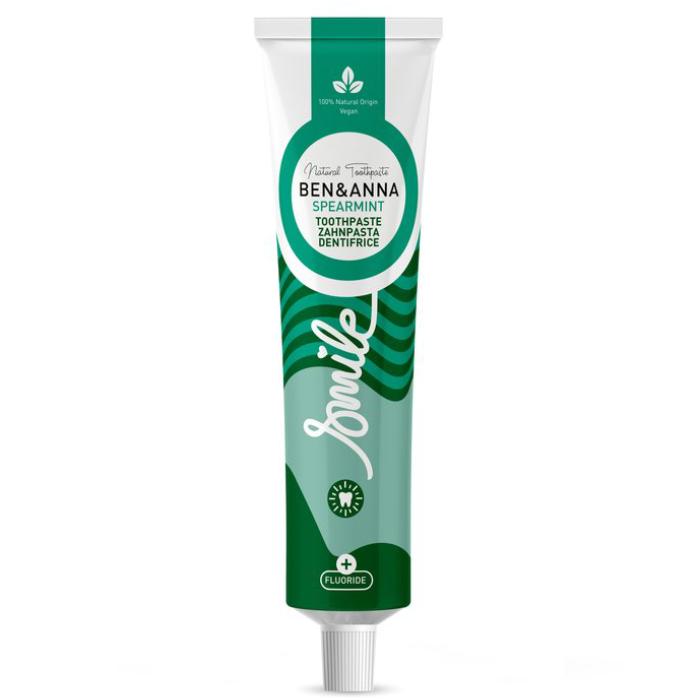 Ben & Anna - Mint Toothpaste Fluoride, 75ml