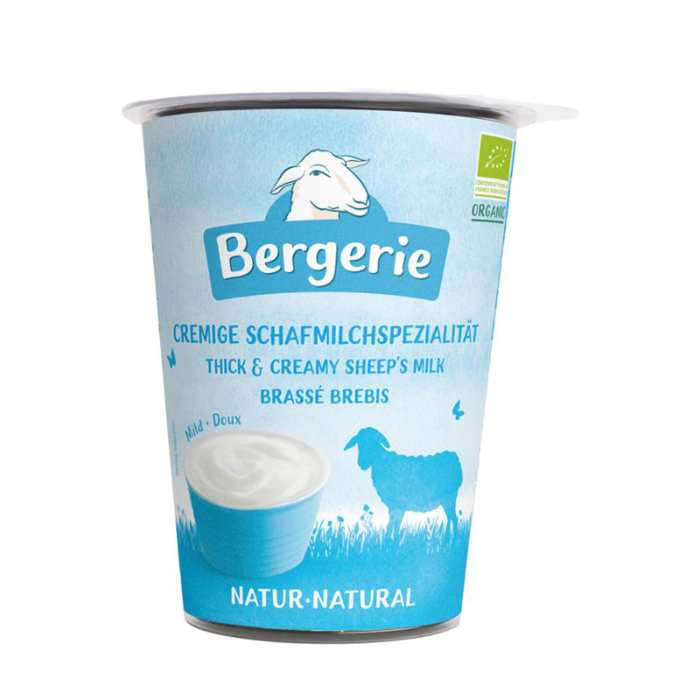 Bergerie - Organic Milk Natural Stirred Yoghurt Sheeps Milk, 400g