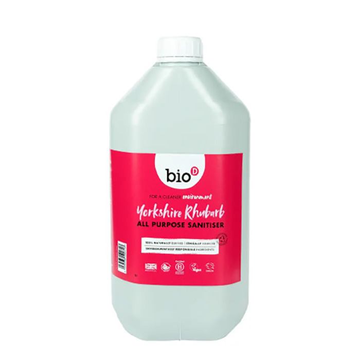 Bio-D - Yorkshire Rhubarb All Purpose Sanitiser, 5L