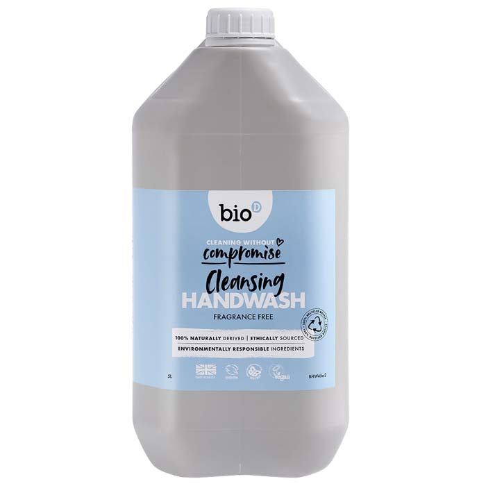 BioD - Cleansing Hand Wash Fragrance Free-5L