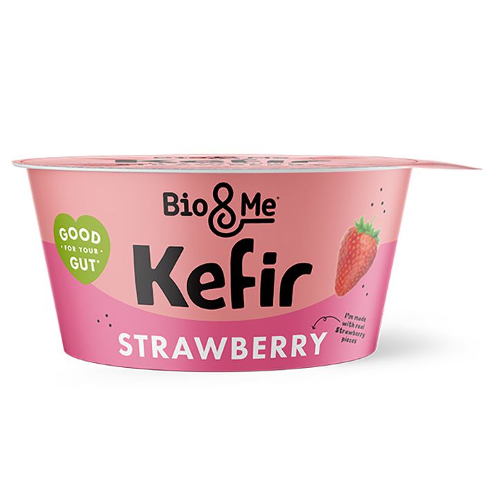 Bio & Me - Strawberry Kefir Yoghurt, 150g  Pack of 6