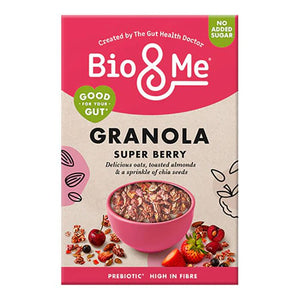 Bio&Me - Gut-Loving Granola, 360g - Pack of 5 | Multiple Flavours