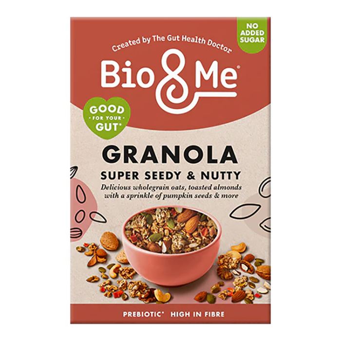 Bio&Me - Super Seedy & Nutty Gut-Loving Granola, 360g - Pack of 5