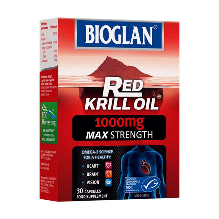 Bioglan - Bioglan Red Krill DS 1000, 30 Capsules