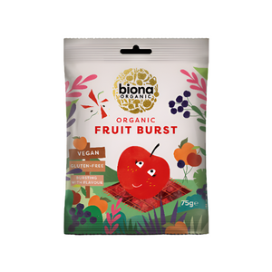 Biona - Organic Fruit Burst Sweets, 75g | Pack of 10