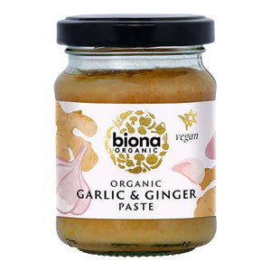 Biona - Organic Garlic Ginger Paste, 130g | Pack of 6