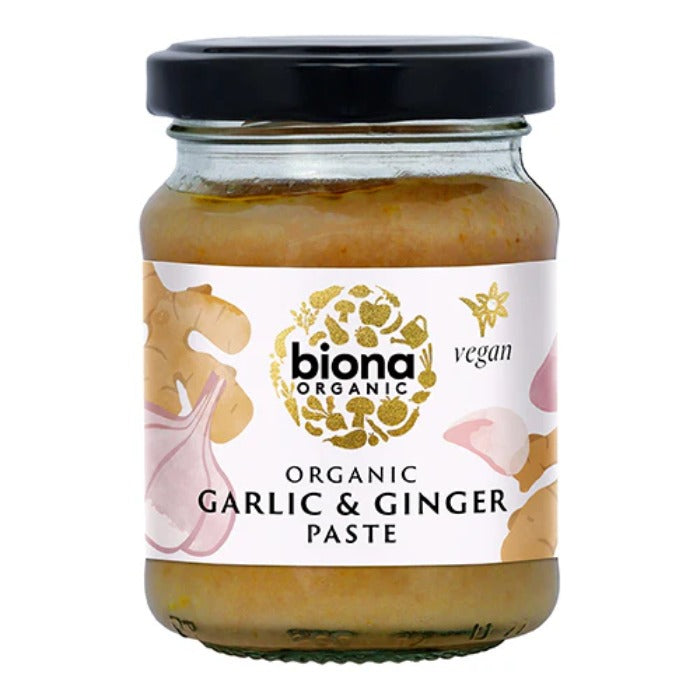 Biona - Organic Garlic Ginger Paste, 130g