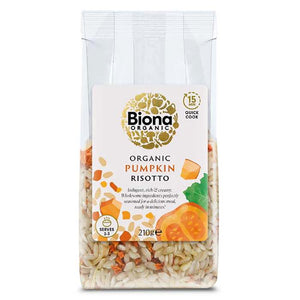 Biona - Organic Pumpkin Risotto, 210g | Multiple Options