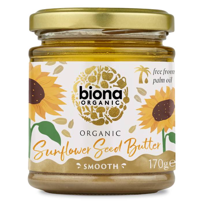 Biona - Organic Sunflower Seed Butter, 170g