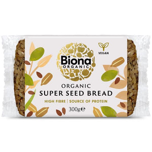 Biona - Organic Super Seed Bread, 300g | Pack of 9