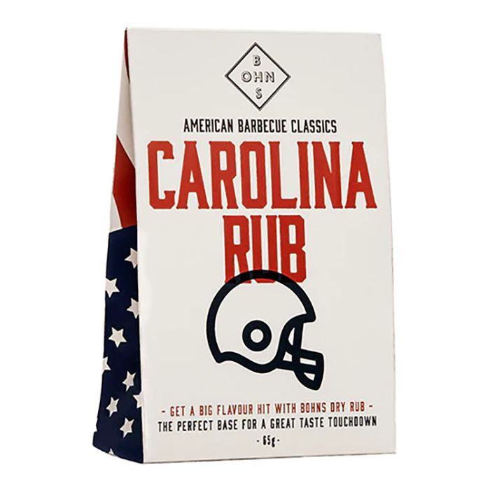 Bohn's - Carolina Rub Spices, 60g - Pack of 6