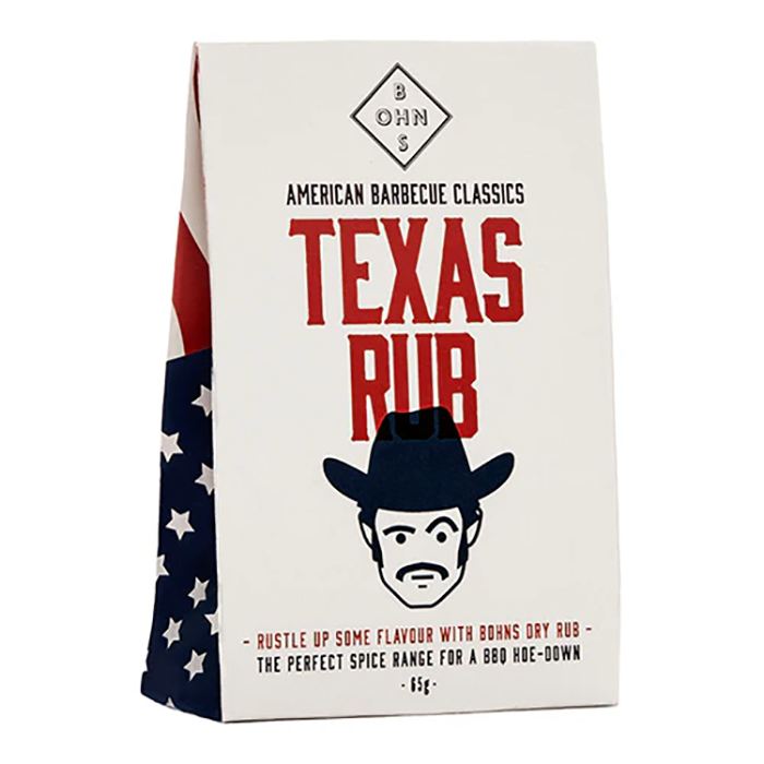 Bohn's - Texas Rub Spices, 60g - Pack of 6