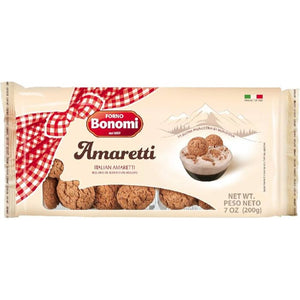 Bonomi - Amaretti Biscuits, 200g | Pack of 15