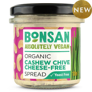 Bonsan - Organic Cashew Chive Cheese Free Spread, 135g