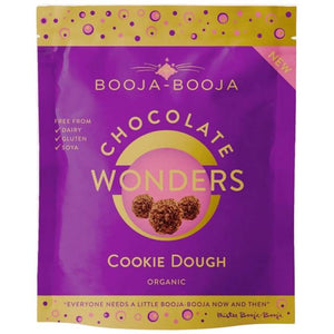 Booja Booja - Organic Cookie Dough Chocolate Wonders, 65g | Pack of 8