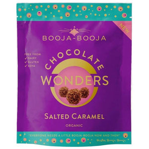 Booja Booja - Organic Salted Caramel Wonders, 65g | Pack of 8