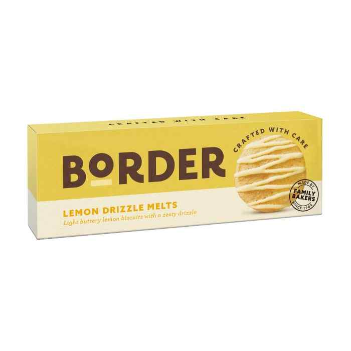 Border Biscuits - Lemon Drizzle Melts, 135g