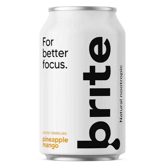 Brite - Pineapple Mango Nootropic Drink, 330ml