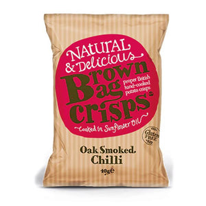 Brown Bag Crisps - Oak Smoked Chilli | Multiple Sizes