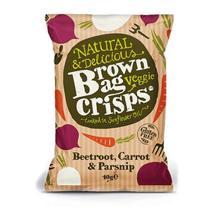 Brown Bag Crisps - Veggie Crisps | Multiple Sizes