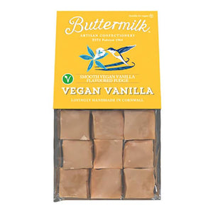 Buttermilk - Vanilla Vegan Fudge, 175g | Pack of 16