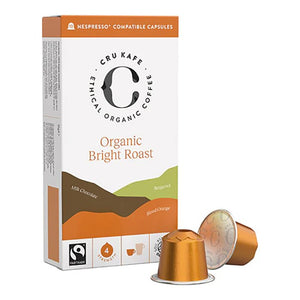 CRU Kafe Ltd - Organic FairTrade Coffee Pods, 78.8g | Pack of 8 | Multiple Flavours