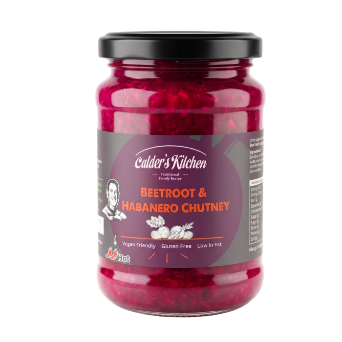 Calder's Kitchen - Fiery Beetroot Chutney, 285g - Pack of 6