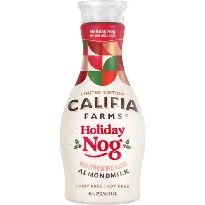 Califia - Almond Holiday Nog, 1.4L  Pack of 6