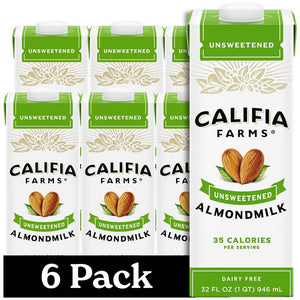 Califia - Organic Almond Milk, 750ml | Pack of 6