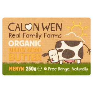 Calon Wen - Butter Organic, 250g | Multiple Options