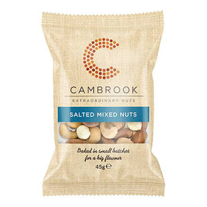 Cambrook - Baked & Salted Mixed Nuts, 45g - Pack of 24