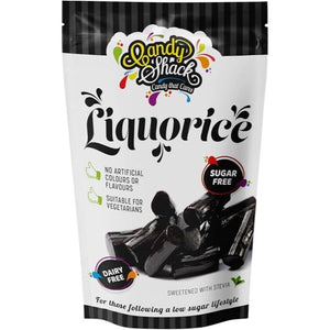 Candyshack - Sugar Free Liquorice, 120g | Pack of 12 | Multiple Flavours