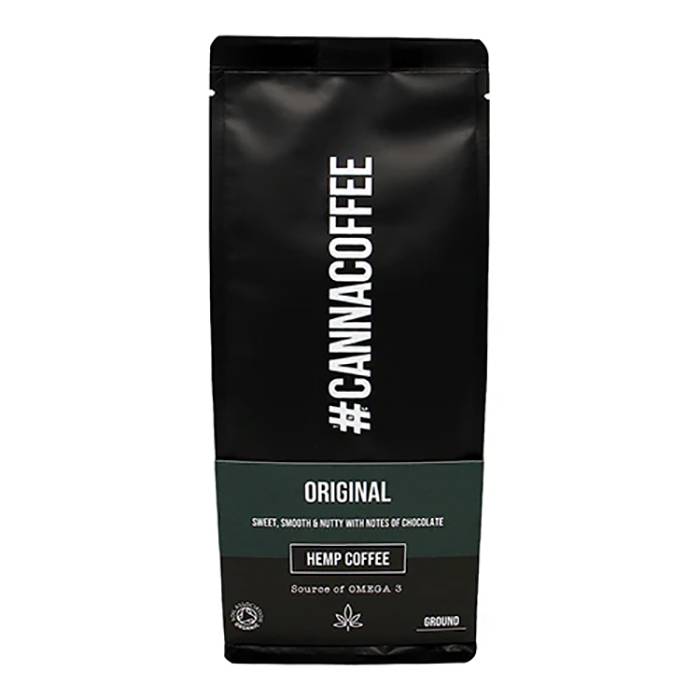 Cannacoffee - Original Hemp Coffee Ground, 227g - Pack of 5