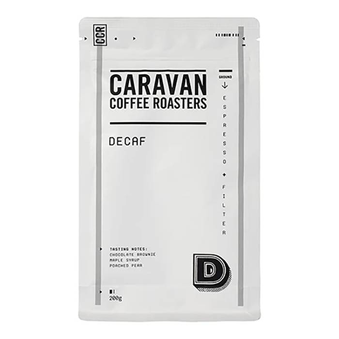 Caravan Coffee Roasters - Decaf Ground Coffee, 200g - Pack of 6 