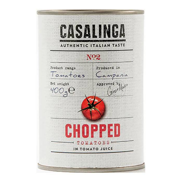 Casalinga - Chopped Tomatoes, 400g - Pack of 24